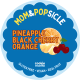 Popsicles - Pineapple, Orange & Black Cherry